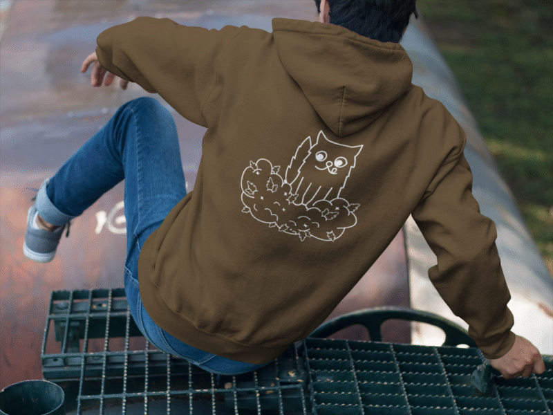 Polerón Gati sativo - Hoodie