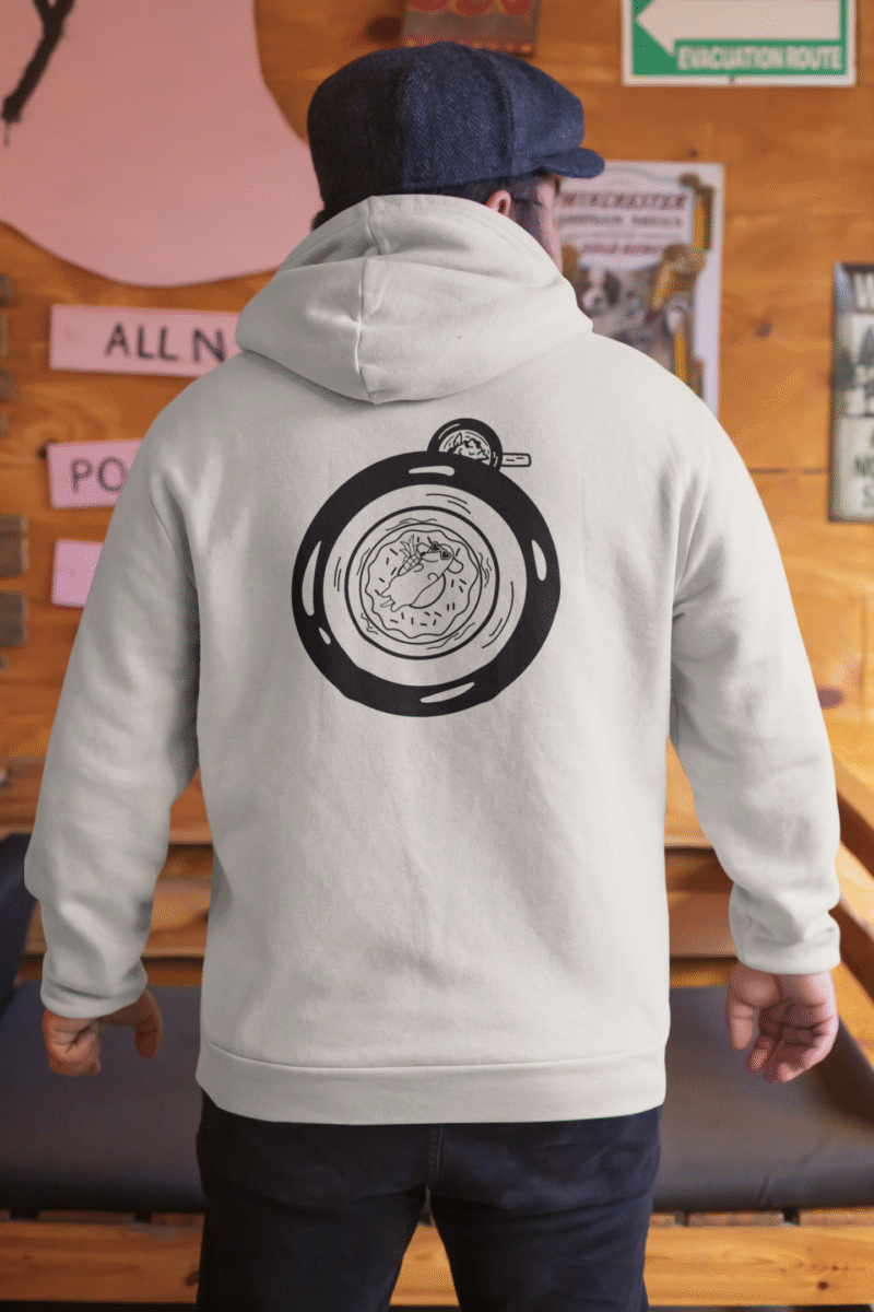 Polerón Perro en bong - Hoodie