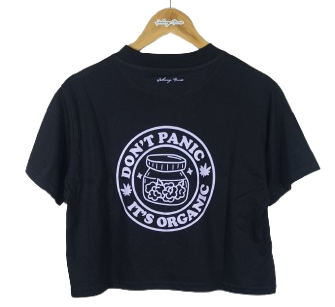 Polera Don't panic - Crop