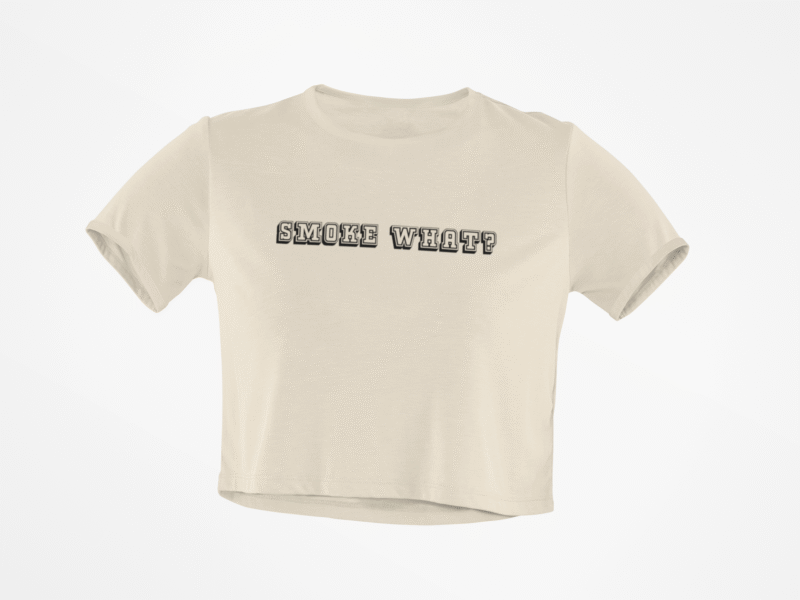 Polera Smoke what - Crop