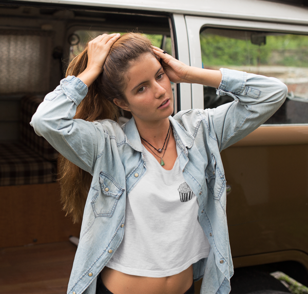 Polera PopBuds - Crop