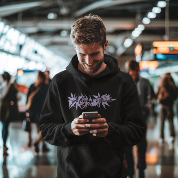 Polerón Johnny Fumo hojas - Hoodie